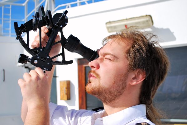 Positie bepalen met behulp van de sextant